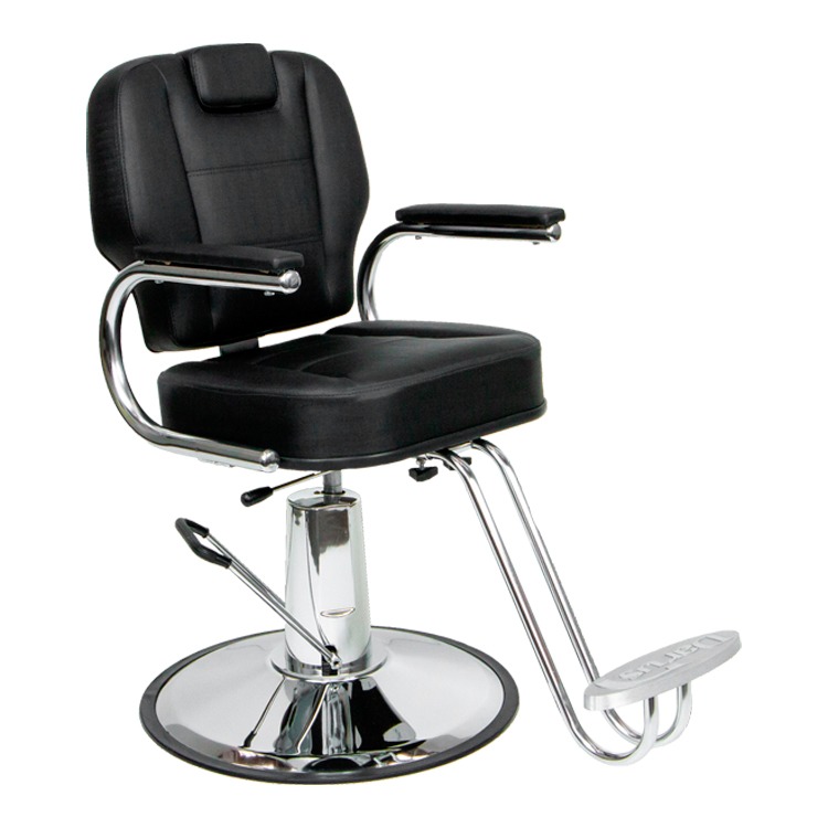 Cadeira de cabeleireiro hidraulica reclinavel, barbeiro, móveis